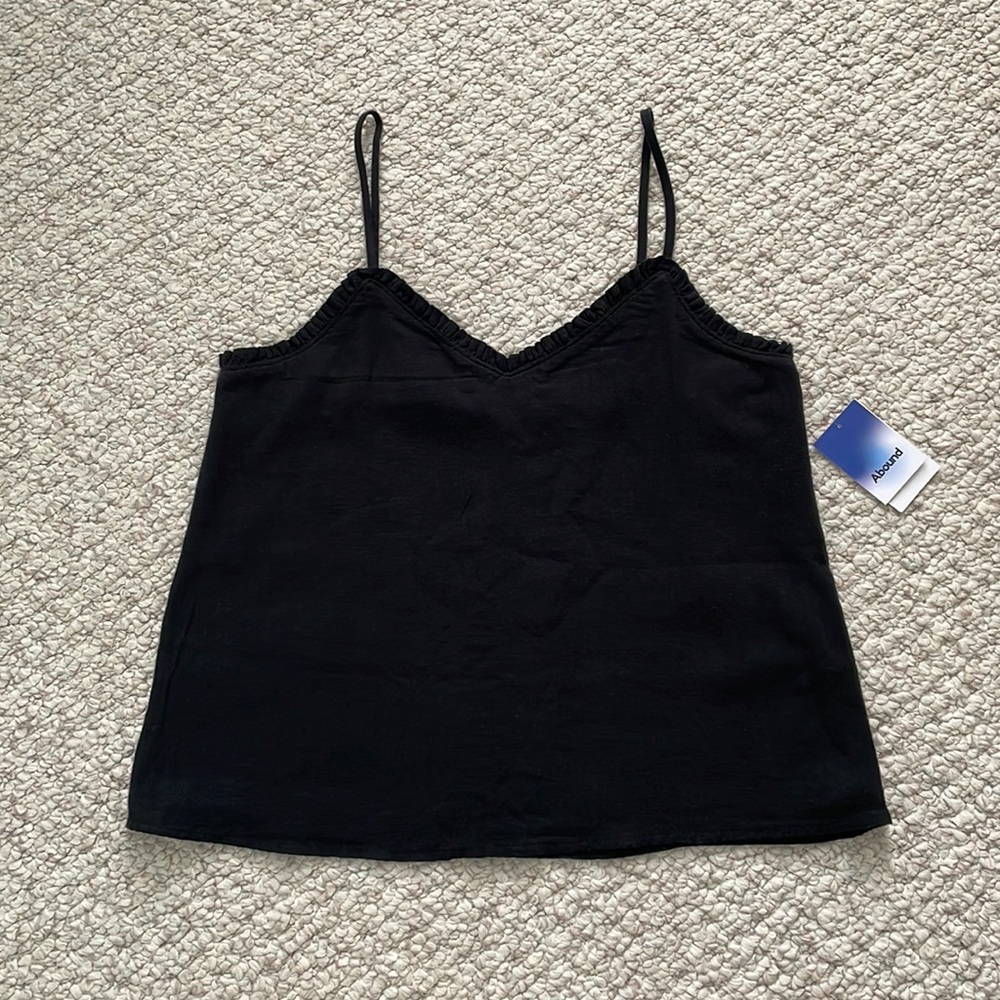 🎉 Abound NWT black cami tank top blouse